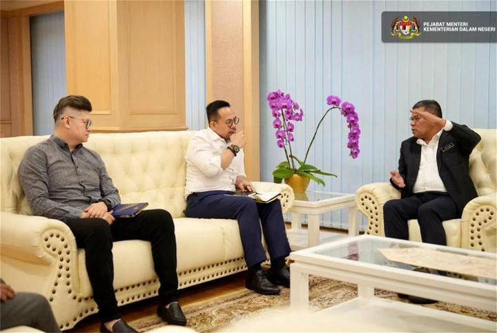 賽夫丁沈志強昨日布城會面　內政與人資部致力改善外勞管理