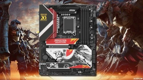 怪獵20周年限定微星全家桶曝光：主題顯卡、機箱等