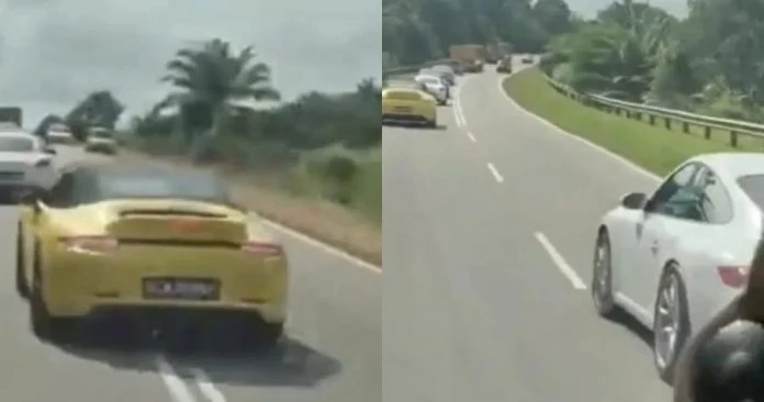 多輛獅城跑車危險超車　哥打丁宜警方促車主現身助查