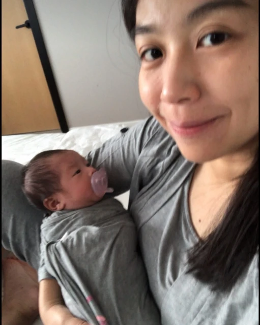 當新手媽媽「1周哭了3次」　關萃汶慶幸老公葉朝明是「好隊友」