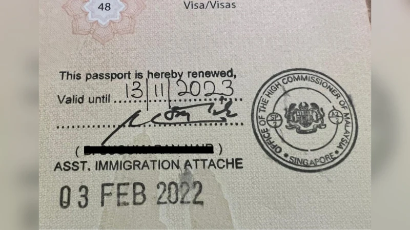 護照「延期蓋章」只許單程入境馬國 網民關卡被攔發文警惕