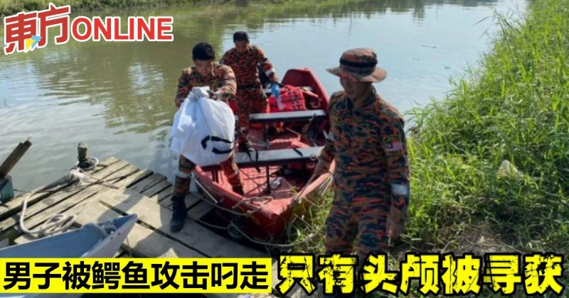 男子被鱷魚攻擊叼走　只有頭顱被尋獲