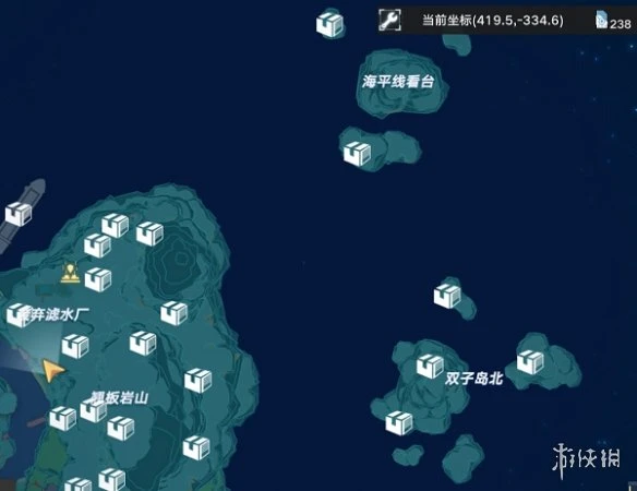 《幻塔》人工島強鬣來襲傳送點分布圖 人工島強鬣來襲傳送點位置匯總