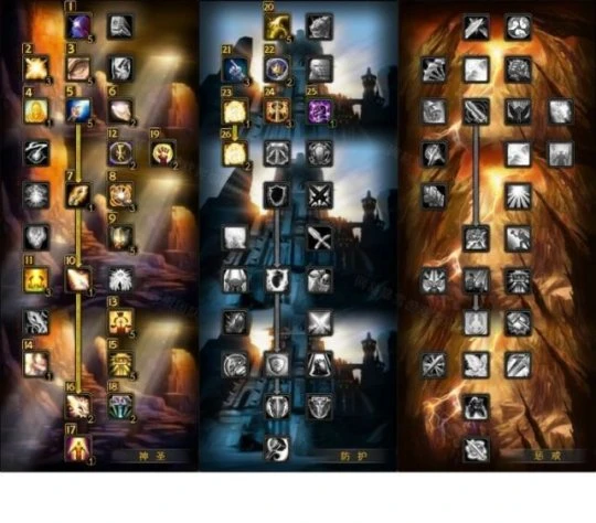 WLK懷舊服天賦推薦 奶騎80天賦技能雕文解析