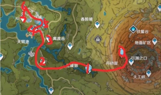《原神》須彌線路怎麼走？須彌線路一覽分享