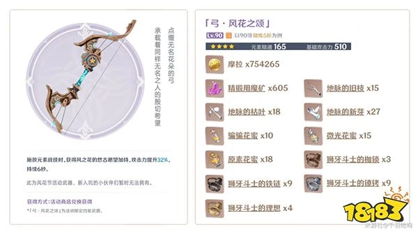 原神溫迪武器推薦一覽 3.1版本溫迪用什麼武器好