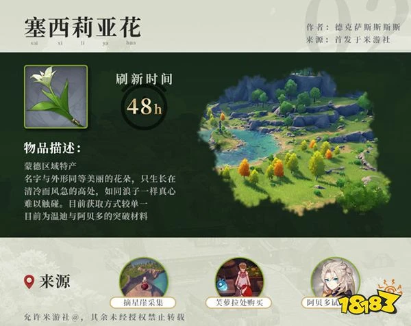 原神阿貝多突破材料一覽 阿貝多突破80級都需要哪些材料