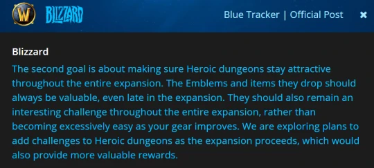 暴雪官宣WLK加入超級五人本 掉落10人本裝備