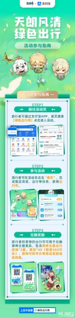 《原神》支付寶聯動活動參與方法