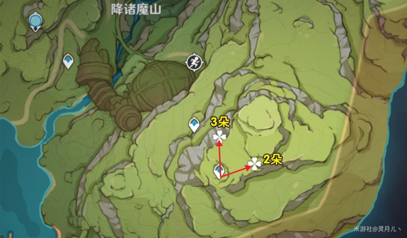 原神劫波蓮採集路線