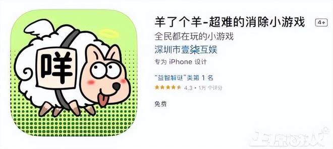 山寨漏洞百出，卻登頂排行榜？《羊了個羊》大火，可是笑不起來