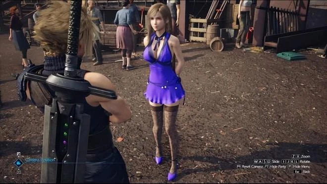 玩不玩《最終幻想》，男人們都知道的蒂法：誘人的3D區