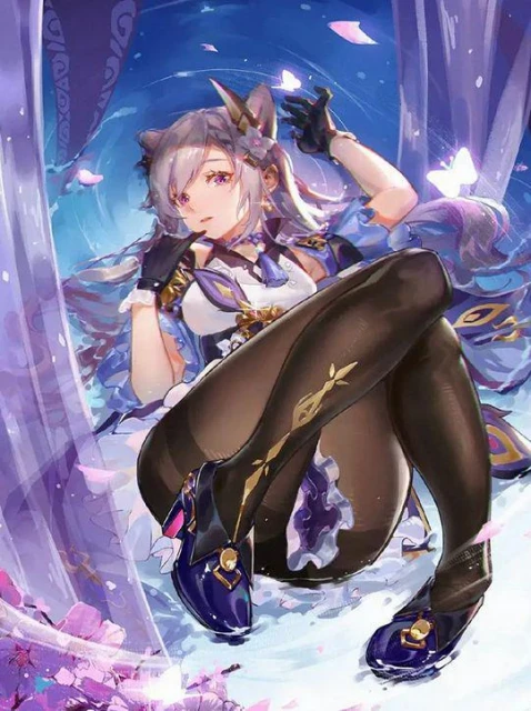 遊戲黑絲美少女多誘人？大長腿+翹臀絕妙組合，最火的你一定知道