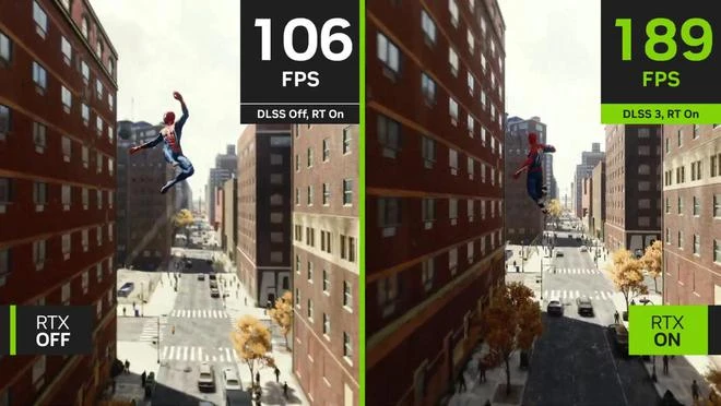Nvidia展示《漫威蜘蛛俠：重製版》DLSS 3.0實機畫面