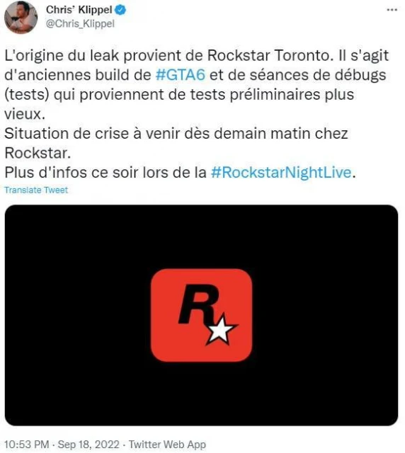 《GTA6》泄露源自R星多倫多 T2開始刪泄露視頻