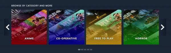 Steam更新 大幅度調整標籤、類型和主題瀏覽頁面