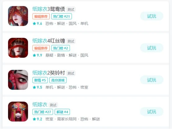 《紙嫁衣4紅絲纏》遊戲評測 中元節之下恐怖故事