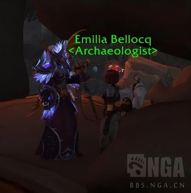 巨龍時代中的考古學NPC 出售拍照專用考古RP道具