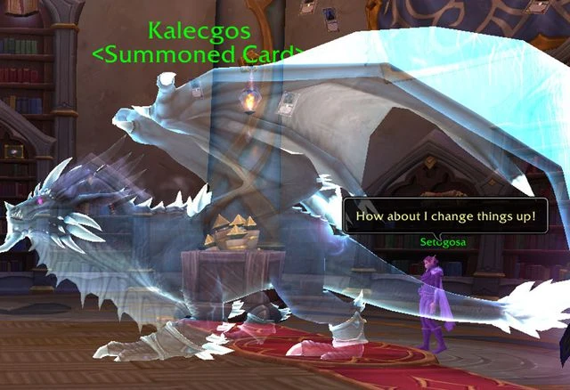 魔獸世界巨龍時代：《遊戲王》彩蛋——現身吧，白眼青龍