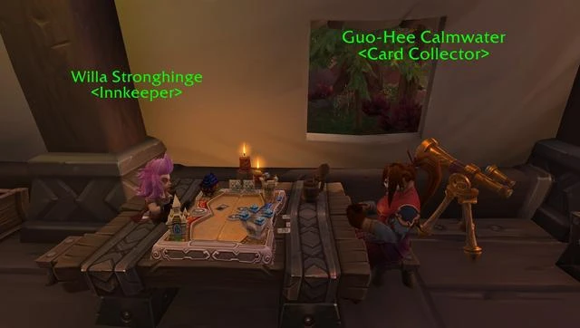 魔獸10.0巨龍時代碧藍林海支線：和龍獸一起打造你的爐石卡牌