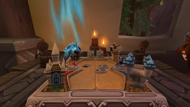 魔獸10.0巨龍時代碧藍林海支線：和龍獸一起打造你的爐石卡牌