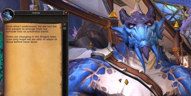 魔獸世界10.0巨龍時代:龍獸、熊貓人與暗夜精靈談論相似種族經歷