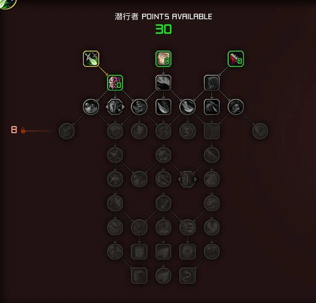 Build 45480版本盜賊天賦樹改動