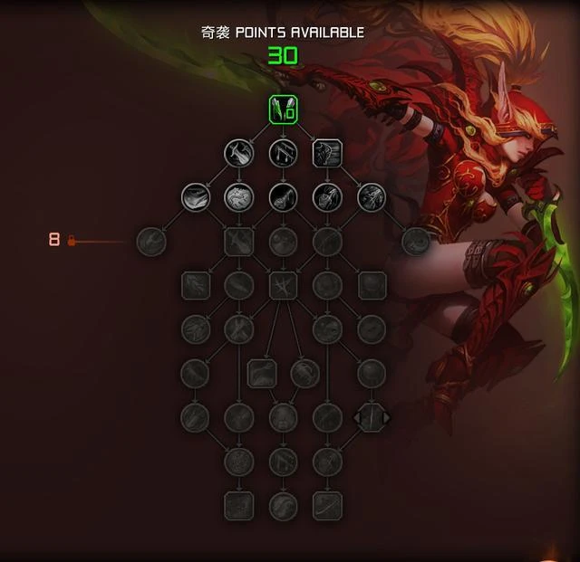 Build 45480版本盜賊天賦樹改動