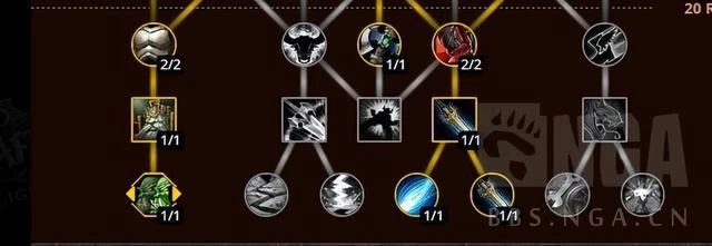 巨龍時代10.0B測戰士天賦樹改動影響