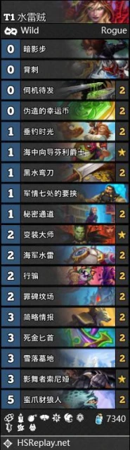 爐石傳說24.1版本狂野環境戰報