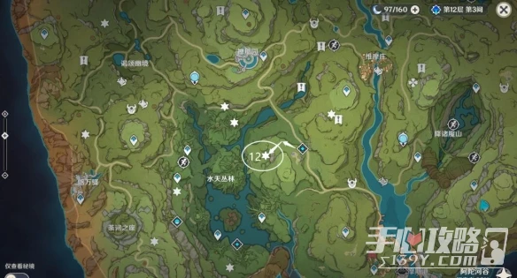 《原神》3.0須彌死域位置大全