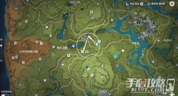 《原神》3.0須彌死域位置大全