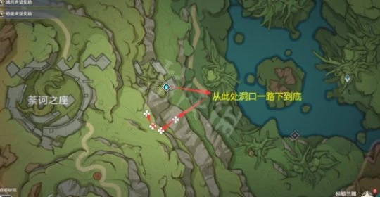 《原神》月蓮採集路線圖 月蓮採集路線介紹