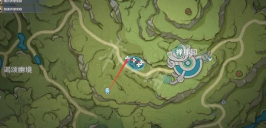 《原神》月蓮採集路線圖 月蓮採集路線介紹
