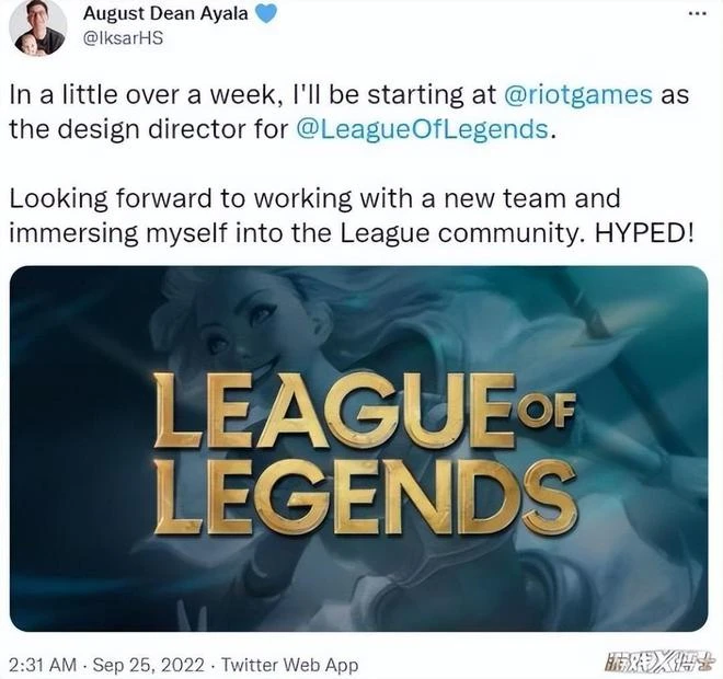 遊戲早報:前《爐石傳說》總監成為《英雄聯盟》設計總監