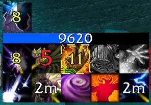 WLK懷舊服WA:平衡德魯伊團本技能CD監控