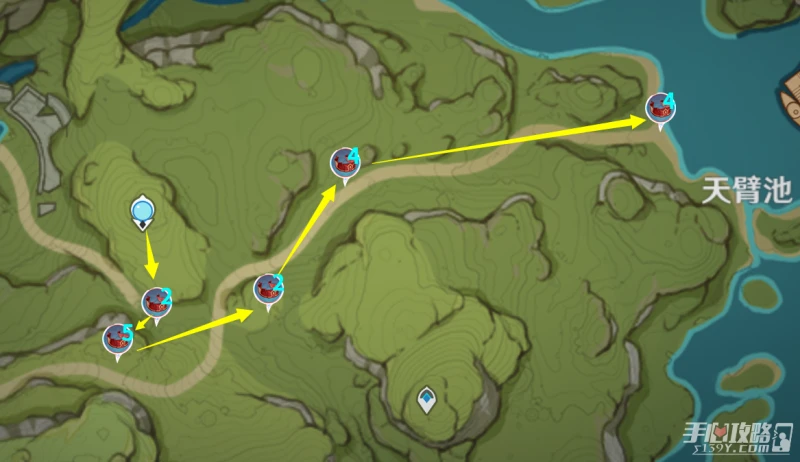 《原神》紅綢速刷路線推薦