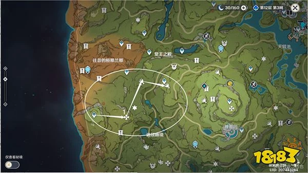 原神須彌16處潛在死域位置一覽 未成形死域都在哪