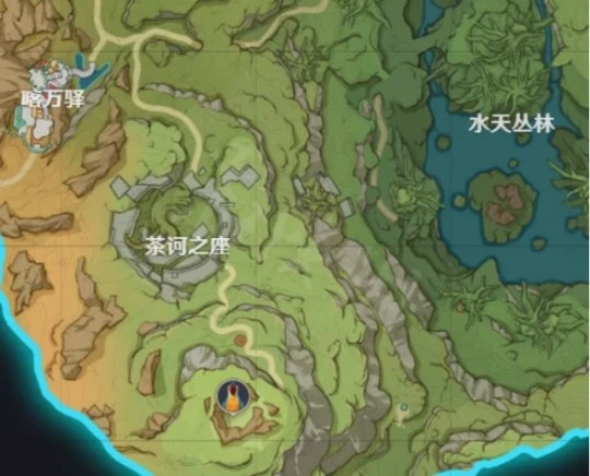 《原神》暝彩鳥的位置在哪裡？暝彩鳥位置分布介紹