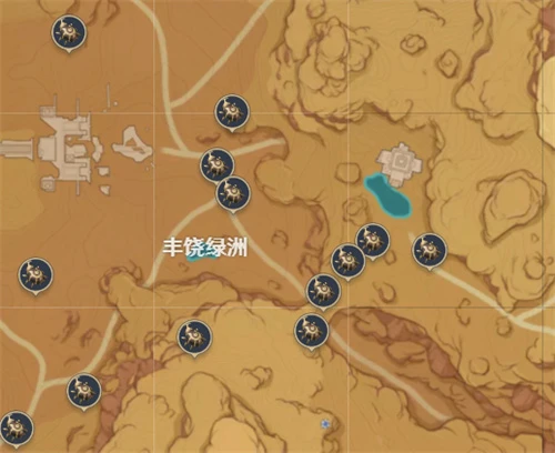 原神聖金蟲分布圖