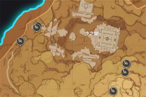 原神聖金蟲分布圖