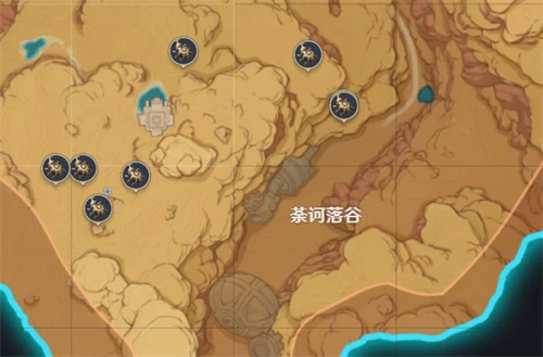 原神聖金蟲分布圖