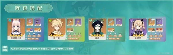 原神溫迪3.1配隊推薦