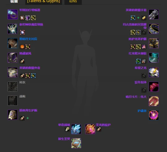 WLK懷舊服：奶騎團本前與P1階段BIS裝備