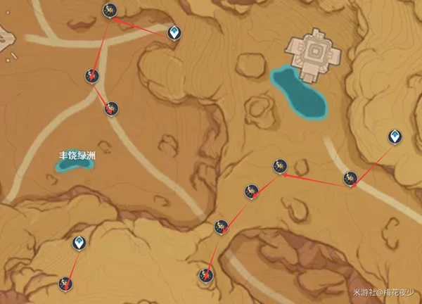 原神聖金蟲分布位置一覽 3.1新增聖金蟲有多少