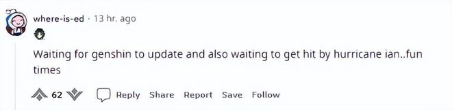 《原神》迎來3.1版本更新，首日34國榜首，刮颶風都擋不住老外