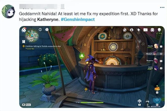 《原神》迎來3.1版本更新，首日34國榜首，刮颶風都擋不住老外