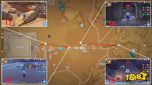 原神3.1版本草神瞳位置一覽 草神瞳採集路線圖文全覽