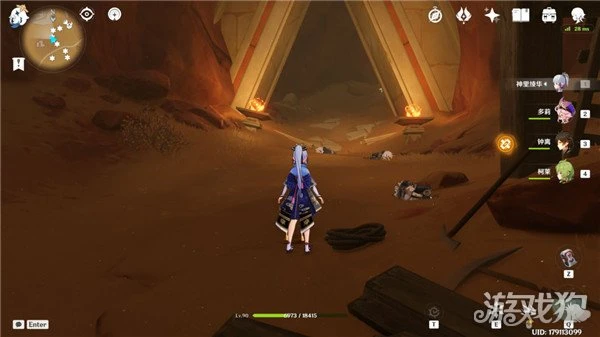 原神赤王陵右下角傳送錨點怎麼開 開啟路線分享