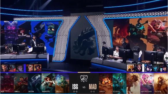 《英雄聯盟》S12入圍賽戰報：MAD擊敗ISG世界賽首勝